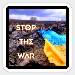 Stop the War on Ukraine Sticker